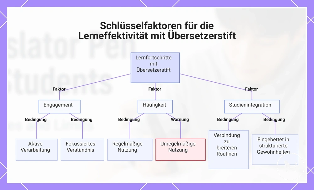 Schlüsselfaktoren für die Lerneffektivität mit Übersetzerstift