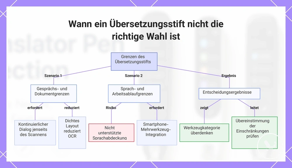 Wann ein Übersetzungsstift nicht die richtige Wahl ist