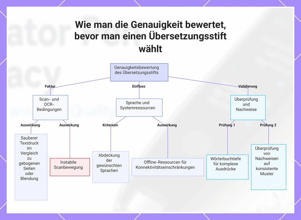 Wie man die Genauigkeit bewertet, bevor man einen Übersetzungsstift wählt