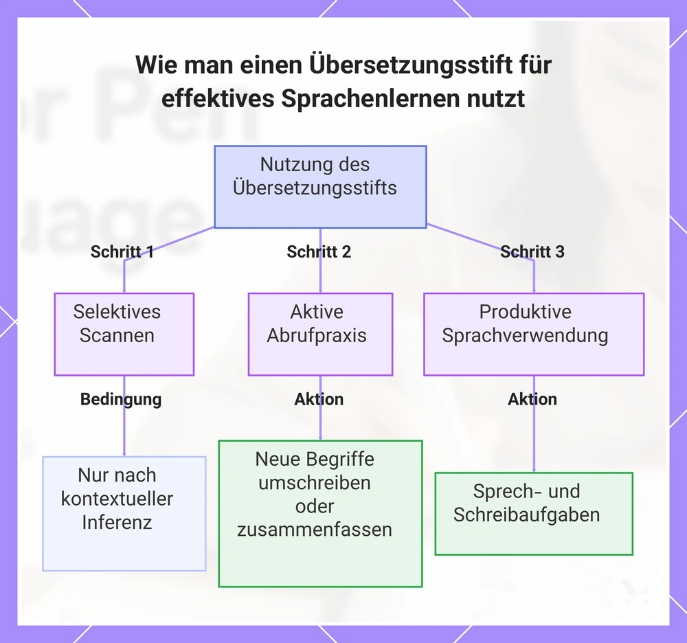 Wie man einen Übersetzungsstift für effektives Sprachenlernen nutzt