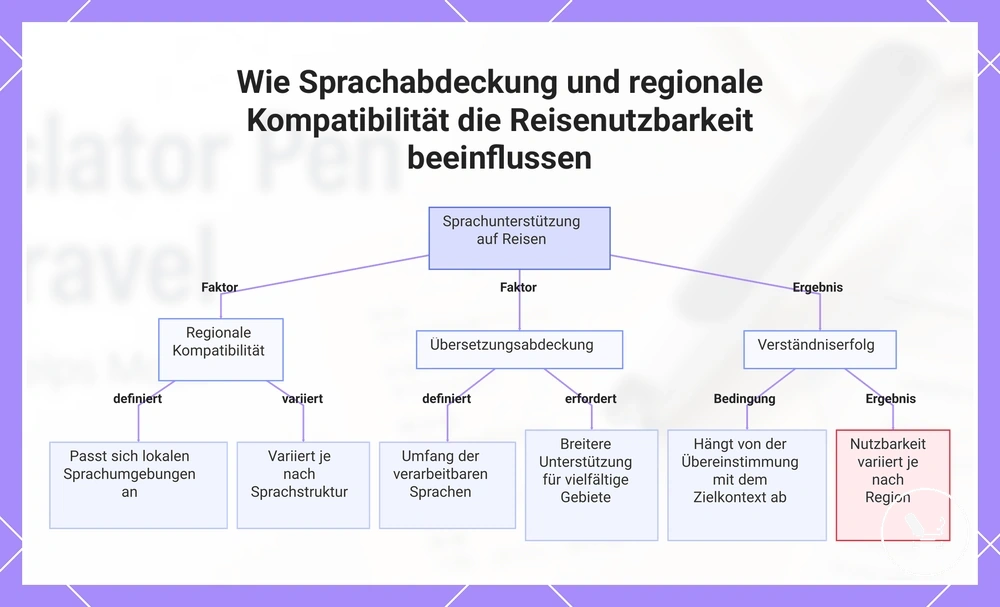 Wie Sprachabdeckung und regionale Kompatibilität die Reisenutzbarkeit beeinflussen