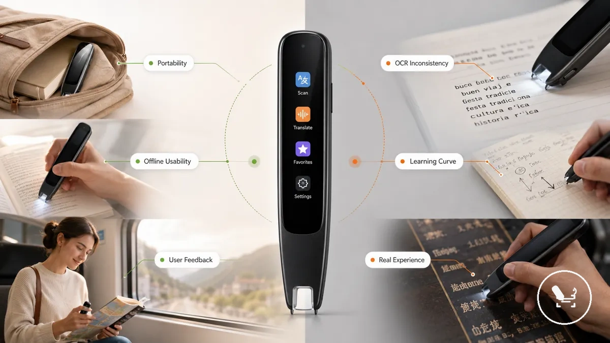translator pen pros and cons comparison based on user reviews