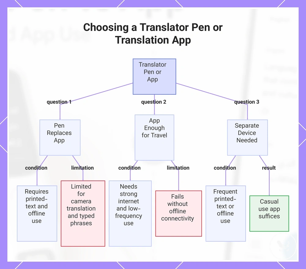 Choosing a Translator Pen or Translation App