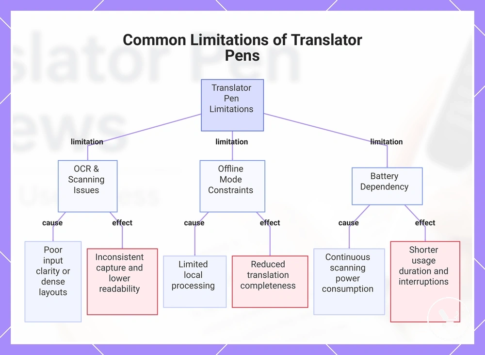 Common Limitations of Translator Pens
