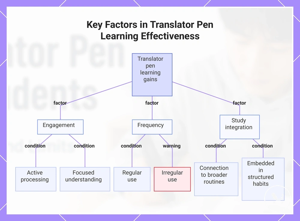 Key Factors in Translator Pen Learning Effectiveness