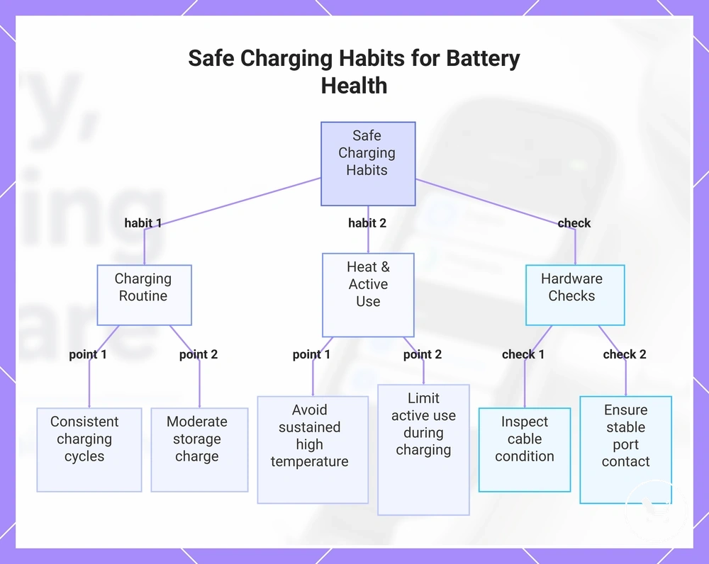 Safe Charging Habits for Battery Health