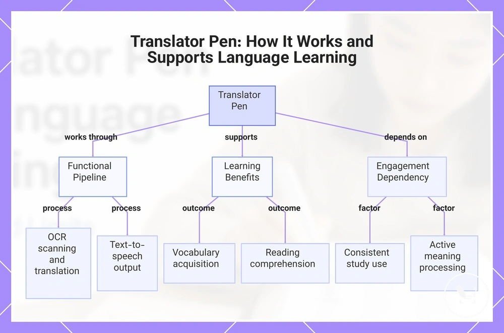 Translator Pen: How It Works and Supports Language Learning