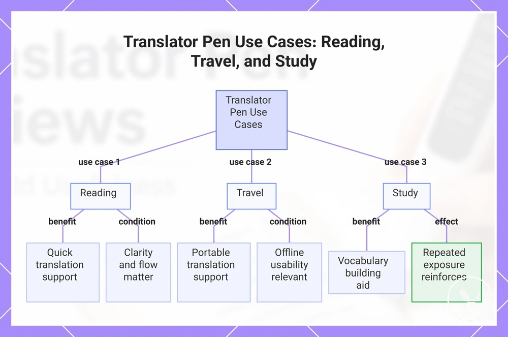 Translator Pen Use Cases: Reading, Travel, and Study
