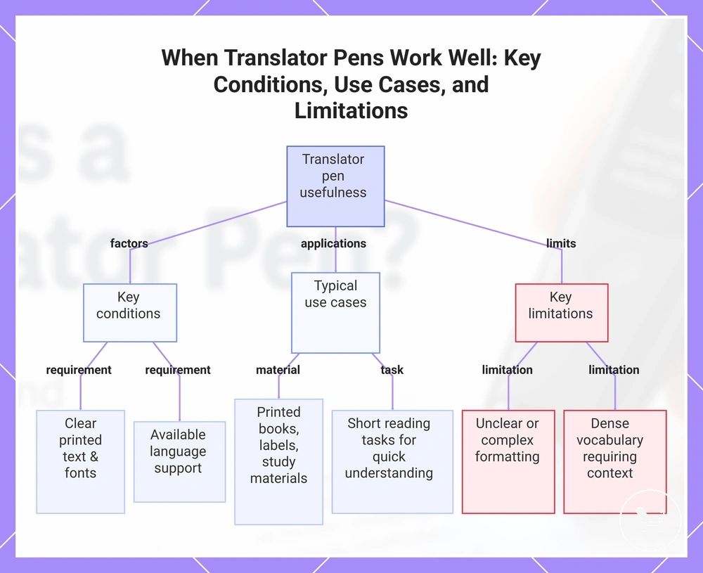 When Translator Pens Work Well: Key Conditions, Use Cases, and Limitations