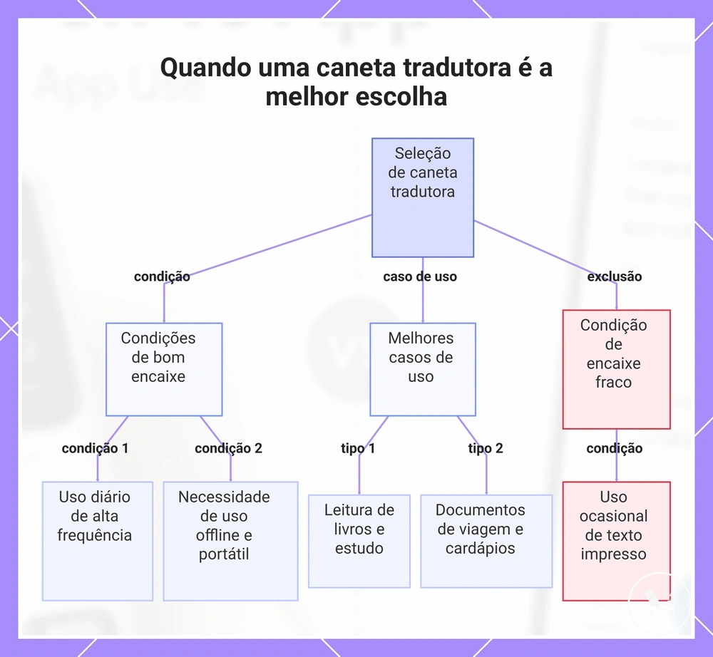 Quando uma caneta tradutora é a melhor escolha