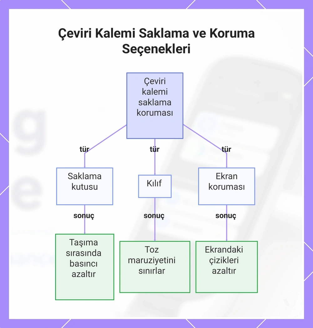 Çeviri Kalemi Saklama ve Koruma Seçenekleri
