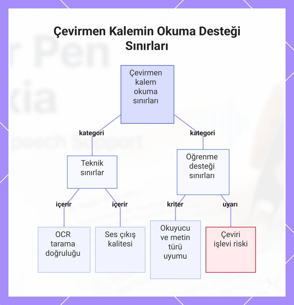 Çevirmen Kalemin Okuma Desteği Sınırları