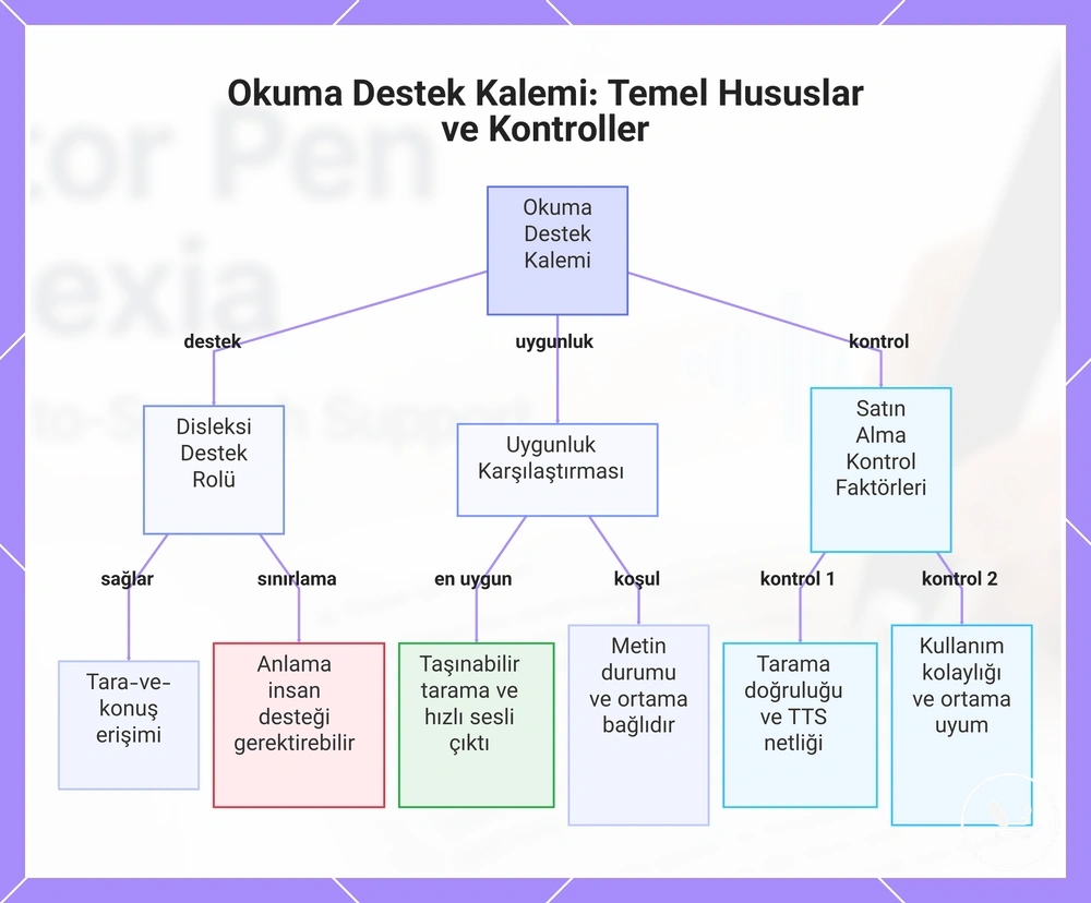 Okuma Destek Kalemi: Temel Hususlar ve Kontroller