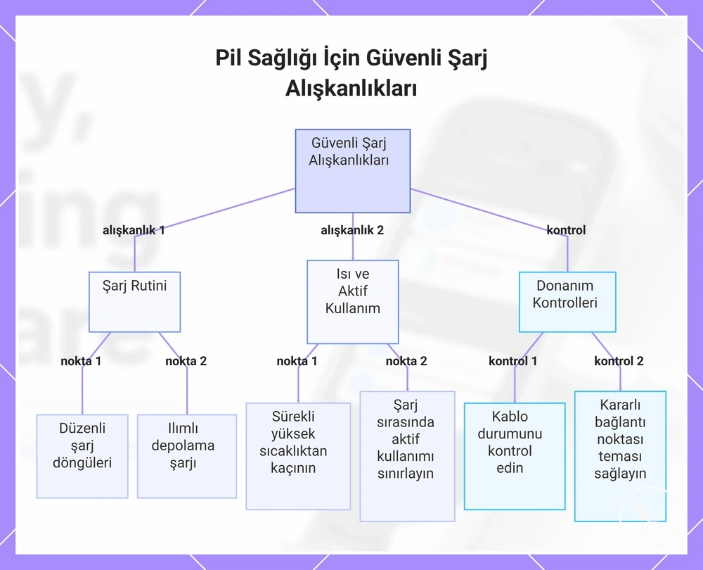 Pil Sağlığı İçin Güvenli Şarj Alışkanlıkları
