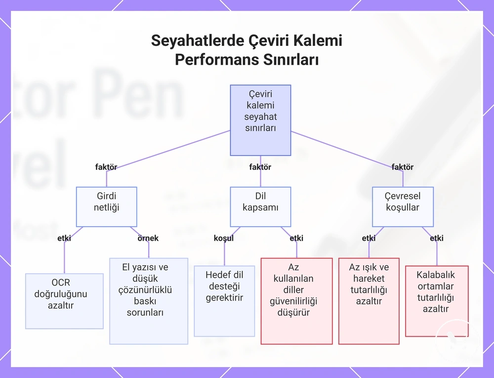 Seyahatlerde Çeviri Kalemi Performans Sınırları